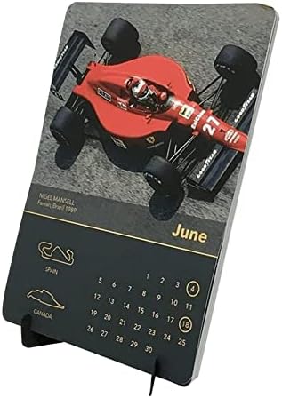 2023 לוח השנה של שולחן, פורמולה לוח שנה אחת, סגנון מגניב F1 2023 תמונות מתכנן לוח שנה, אמנות שולחן כתיבה