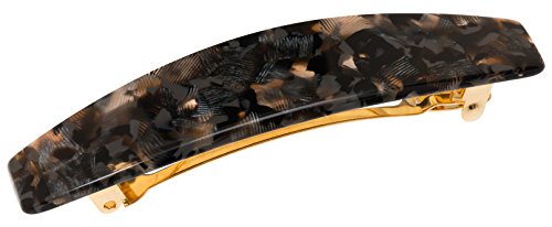 צרפת Luxe Barrette Barrette - Pavlova Black